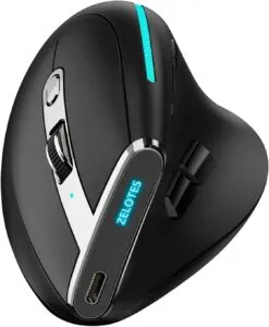 How to Improve Your Gaming Experience with the Docooler Wireless Mouse, F-36 Vertical Wireless Optical Mouse 2.4G BlueTooth Mouse