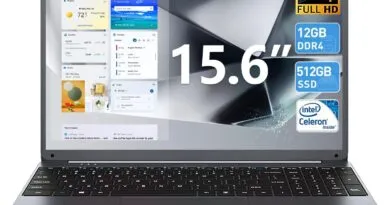 Pocket Powerhouse: Unleash Productivity with the Naclud 15.6" Laptop