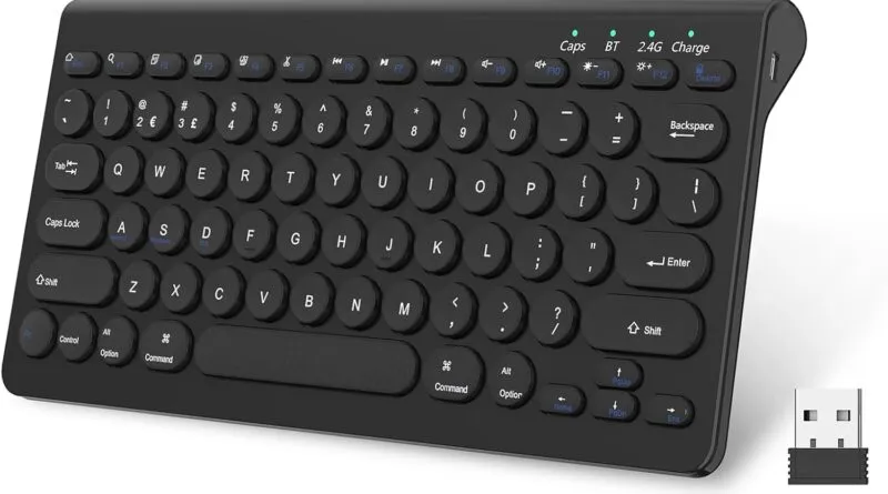 Ditch the Clunk, Embrace the Click: TQQ Wireless Keyboard - Your Typing Nirvana Awaits!