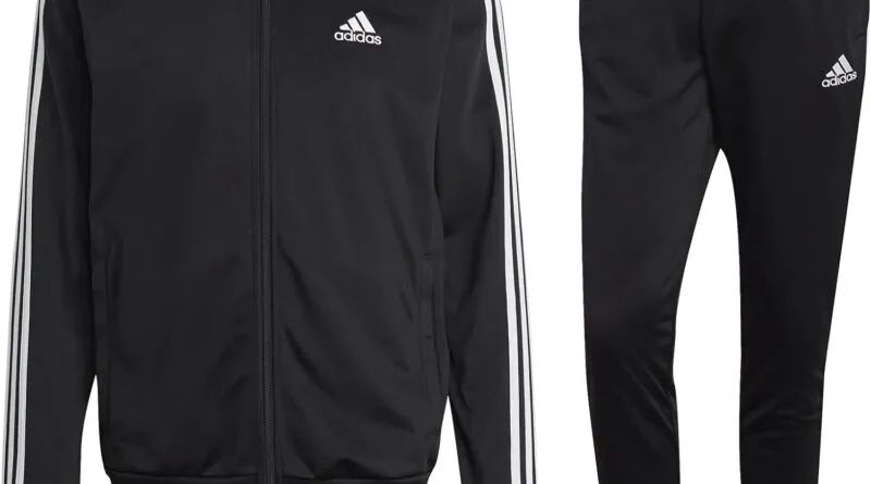 Street Style Champion: Own the Athleisure Game with the adidas Basic 3-Stripes Tricot Tracksuit