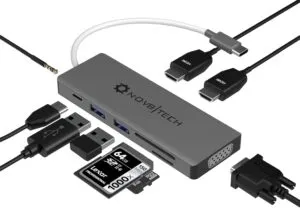 How to Connect Two Monitors to Your Laptop with This USB-C Adapter