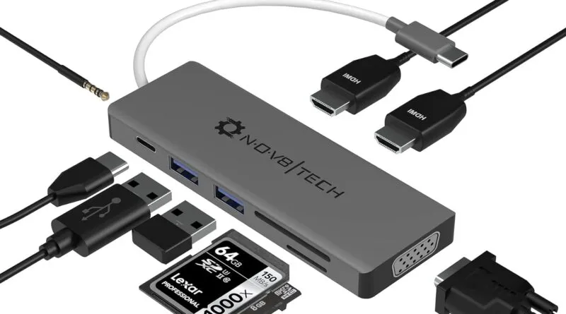 How to Connect Two Monitors to Your Laptop with This USB-C Adapter