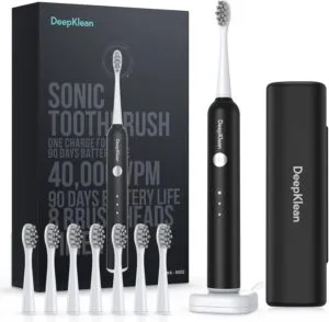 Experience Next-Level Oral Care with the Deepklean Ultrasonic Electric Toothbrush