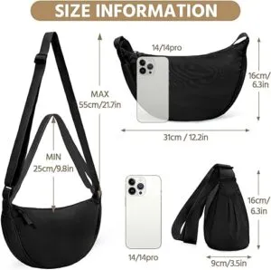 Yuson Girl Crescent Bag for Women: The Trendy and Practical Crossbody Bag