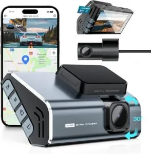 How to Capture Every Detail of Your Road Trip with IIWEY 4K Dash Cam Front Rear Built-in WiFi External GPS