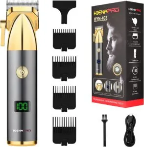 Fade to Greatness: Master Your Mane with the HIENA PRO Hair Clipper Powerhouse!