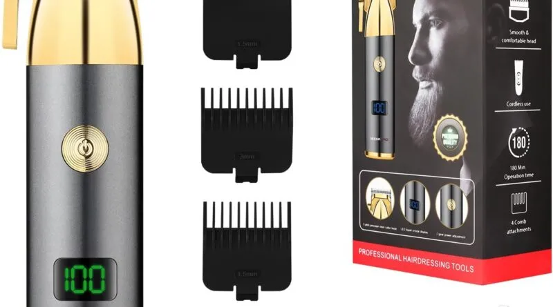 Fade to Greatness: Master Your Mane with the HIENA PRO Hair Clipper Powerhouse!