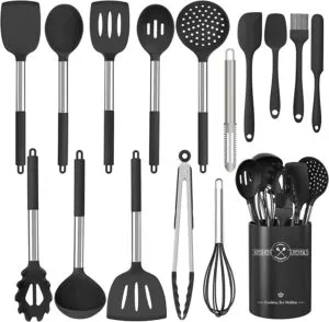 16 PCS Silicone Kitchen Cooking Utensils Set: A Complete and Practical Set for Your Kitchen