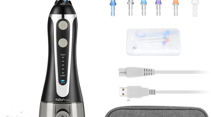 Gum Game Changer: Experience the Power of Water with the H2ofloss Cordless Oral Irrigator