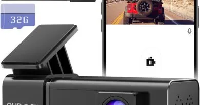 Dash Cam Front WiFi 2.5K 1440P Car Camera: A Smart and Compact Dash Cam for Your Car