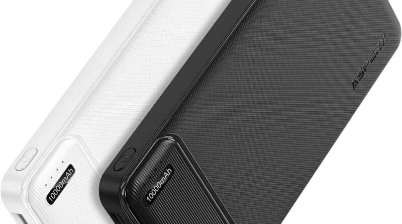 How to Stay Connected and Powered Up with the AsperX 2-Pack Power Bank Portable Charger