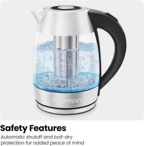 Boil Up Bliss: The Chefman Electric Kettle - Your Steamy Sidekick Awaits!