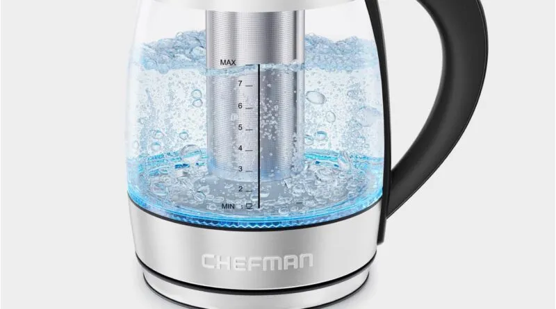 Boil Up Bliss: The Chefman Electric Kettle - Your Steamy Sidekick Awaits!