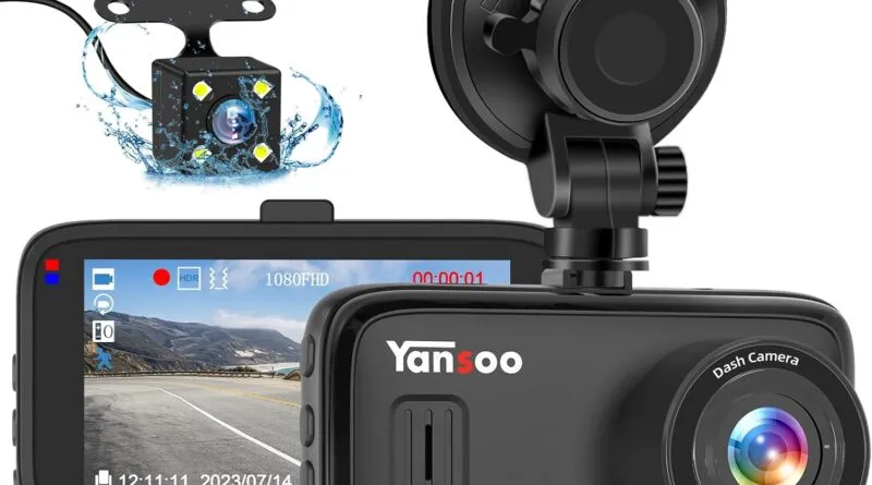 How to Capture Every Moment on the Road with the Dash Cam Front and Rear with 64GB Card