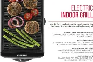 Grill Like a Grill Master, Indoors!: Conquering BBQ Bliss with the Chefman Smokeless Grill