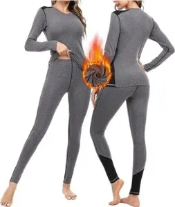 Terecey Thermal Underwear Set for Women: Stay Warm and Cozy in Winter