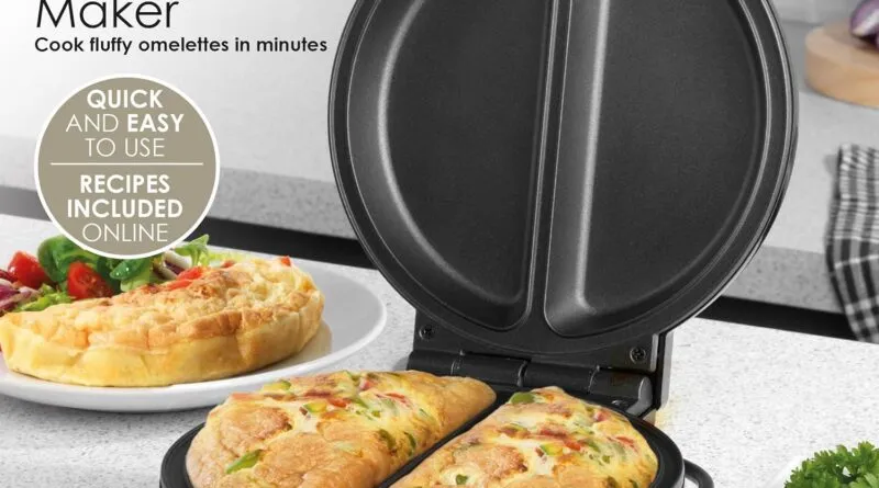 Omelette Odyssey: Conjure Culinary Wonders with the Salter EK2716 Dual Omelette Maker!