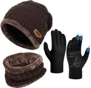 How to Stay Warm and Stylish with the OOPOR Winter Hat Scarf Gloves Set