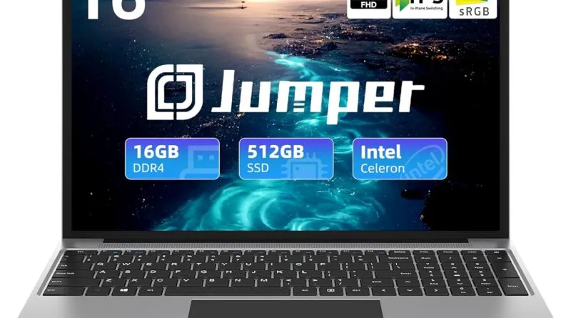 Conquer College & Beyond: Jumper's 16-inch Powerhouse Laptop - Your All-Day Ally!