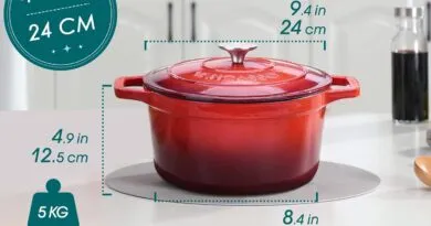 vancasso Dutch Oven: A Classic Cast Iron Pot for Your Kitchen