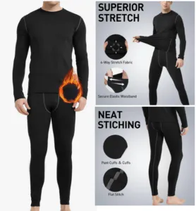 How to Stay Warm and Comfortable with Arcweg Thermal Underwear Set Men
