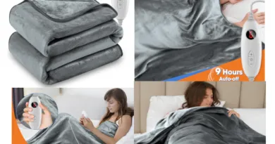 Chill Out, Warm Up: Cozy Comfort, Elevated Style with the HEMUYOA Heated Throw Blanket!