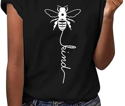 Be Kind, Look Cute: The Must-Have Bee Kind T-Shirt!