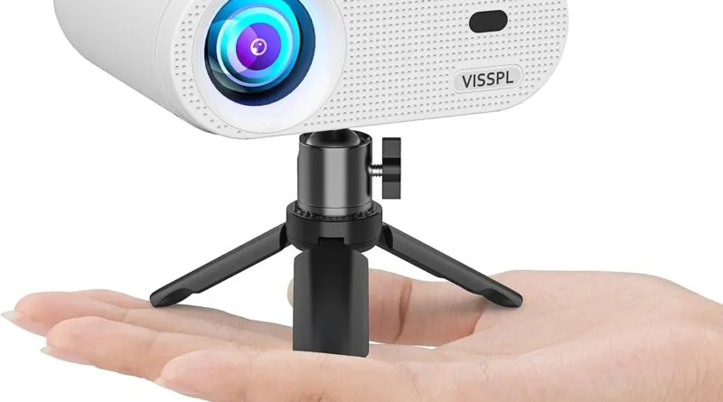 Big Screen Magic, Mini Marvel: VISSPL Projector - Pocket-Sized Cinema, Endless Entertainment