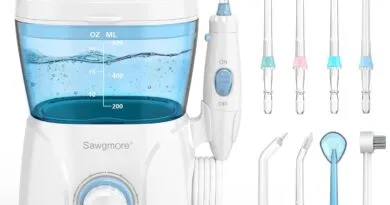 Blast Away Plaque, Boost Your Smile: Sawgmore Water Flosser - Deep Clean Confidence