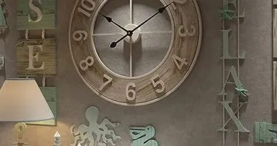 Wall clock.