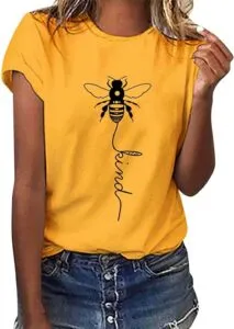 Spread Kindness, Buzzing with Style: The CMTOP Bee Kind T-Shirt!