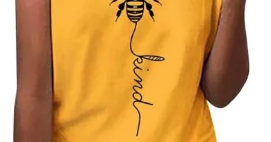 Spread Kindness, Buzzing with Style: The CMTOP Bee Kind T-Shirt!