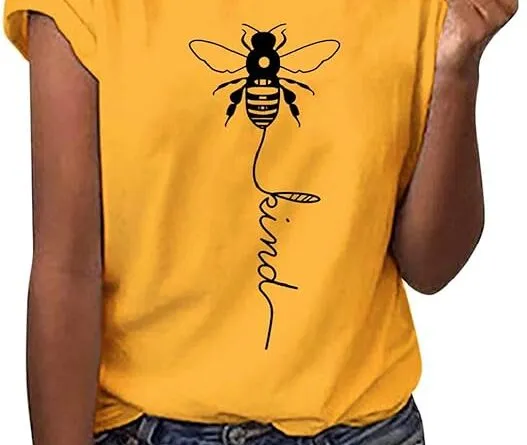 Spread Kindness, Buzzing with Style: The CMTOP Bee Kind T-Shirt!