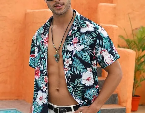 Summer Vibes All Year Round: The Yuson Men's Hawaiian Shirt