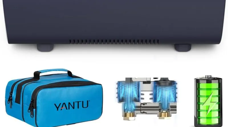 Never Be Caught Flat Again: The YANTU Cordless Tire Inflator - Your Roadside Rescue Hero!