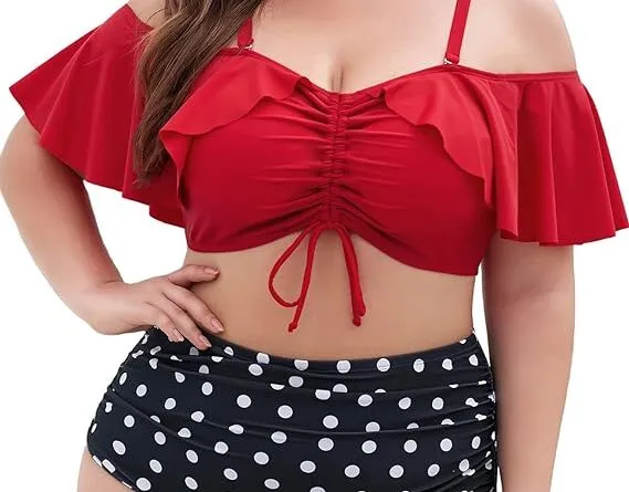 Flawless Beach Body: Hanna Nikole Bikini Sets for Women Plus Size