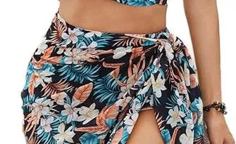 Sizzling Summer Style: Unlock the Secrets to a Flawless Beach Body with GRACE KARIN 3 Piece Bikini Sets