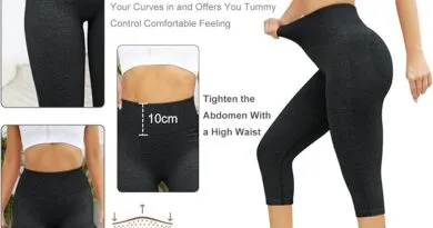 Stylish and Comfortable Yuson Girl Women's High Waist Yoga Pants 3/4 Length Slim Fit Cropped Running Workout Leggings Tummy Control