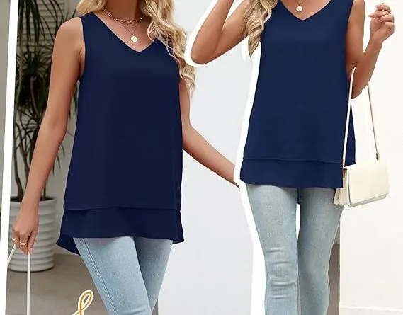 Unlock the Secret to a Stylish Summer with heekpek's Women's Vest Tops!