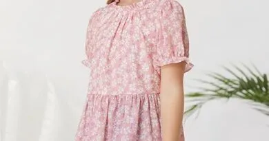 Elegant and Comfortable: GRACE KARIN Girls Short Sleeve Floral Blouse Review