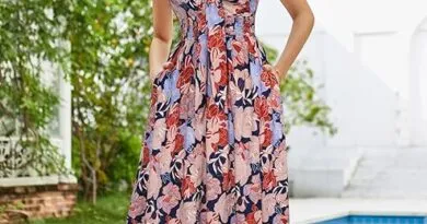 Elegance Unfolds: GRACE KARIN's Stunning Floral Swing Dress