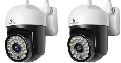 Wireless security cameras