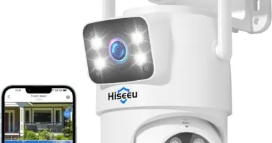 Wireless security cameras