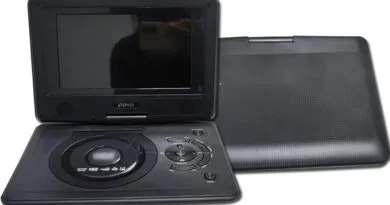 Portable DVD players